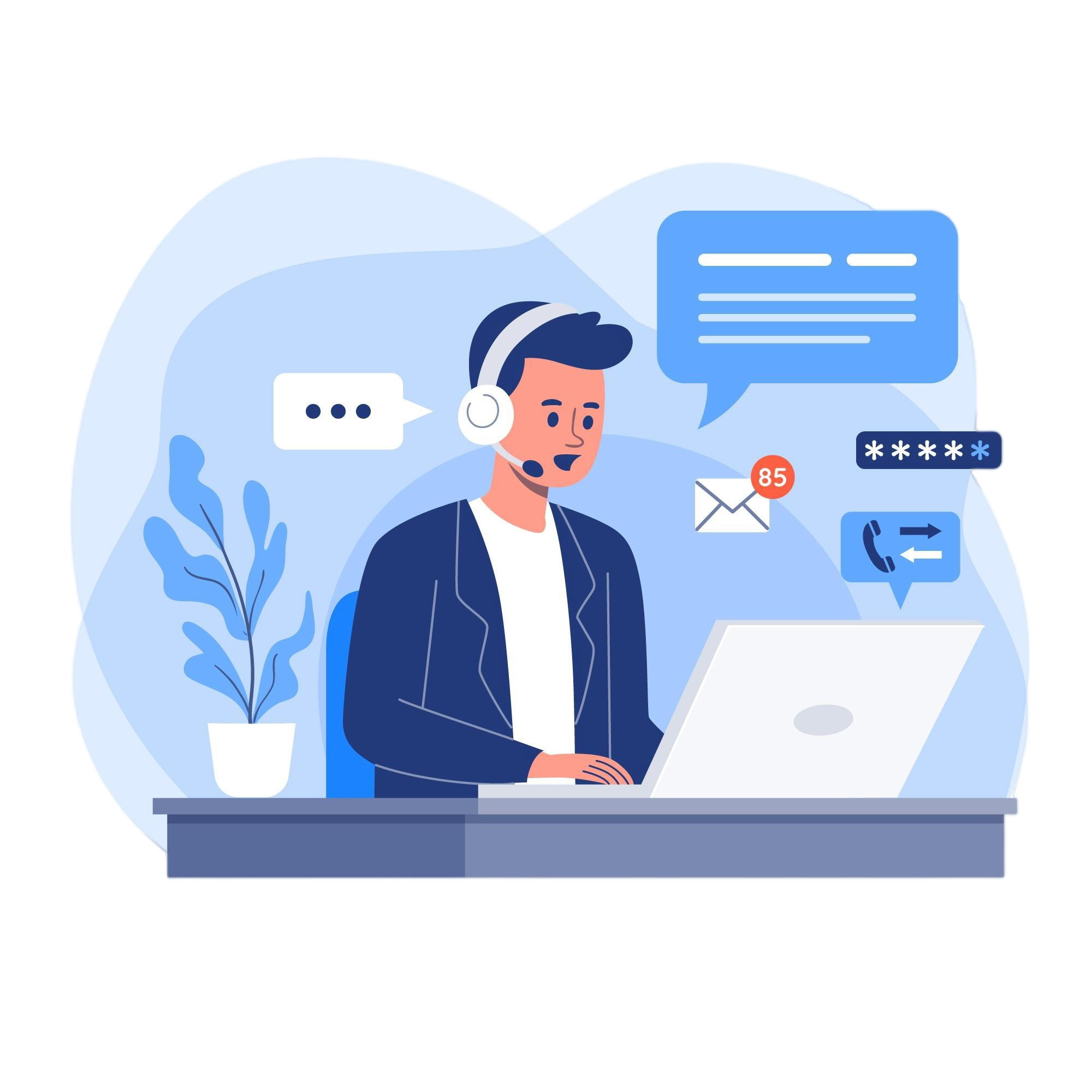 Ilustrasi Kontak Kami