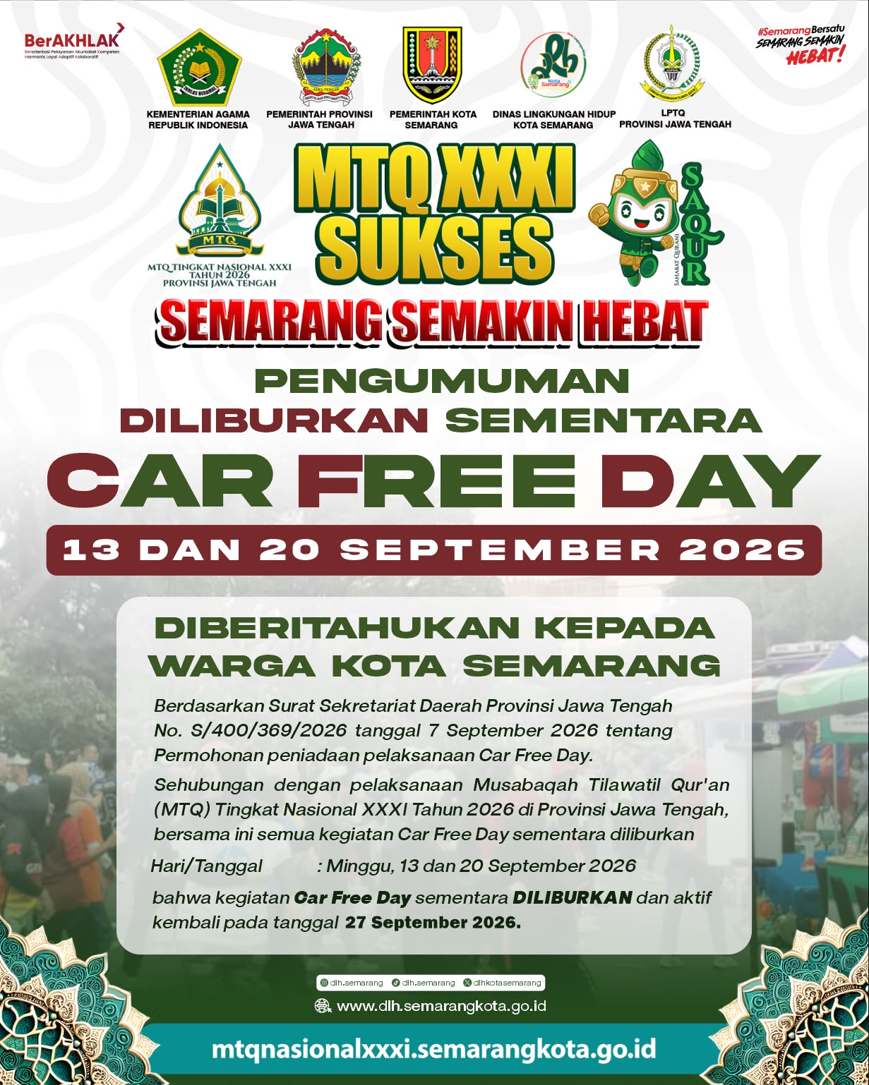 foto Berita CAR FREE DAY